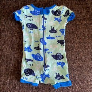 Baby Zipper Onesie 0-3M